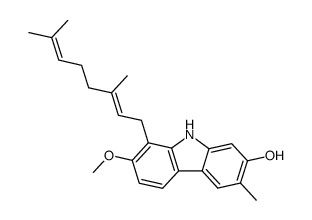 Euchrestine-B结构式