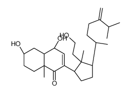 9,11-seco-3,6,11-trihydroxy-24-methylenecholest-7-en-9-one picture