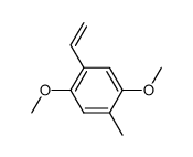 (2,5-dimethoxy-4-methylphenyl)ethene Structure