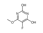 2,4(1H,3H)-Pyrimidinedione,5-fluoro-6-methoxy-(9CI)结构式