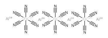 aluminum ferrocyanide结构式