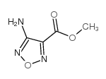 methyl 4-amino-1,2,5-oxadiazole-3-carboxylate structure