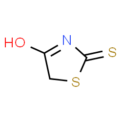 2(5H)-Thiazolethione,4-hydroxy- Structure