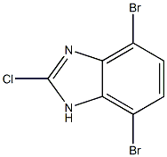 4,7-二溴-2-氯-1H-苯并咪唑图片