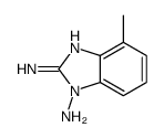 1H-Benzimidazole-1,2-diamine,4-methyl-(9CI)结构式