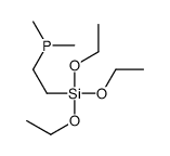 dimethyl(2-triethoxysilylethyl)phosphane Structure