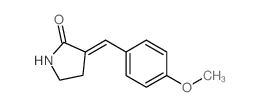 3-[(4-methoxyphenyl)methylidene]pyrrolidin-2-one picture