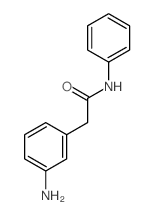 2-(3-aminophenyl)-N-phenyl-acetamide structure