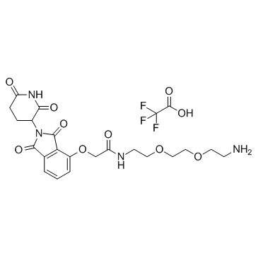 E3 Ligase Ligand-Linker Conmaugates 24 TFA结构式