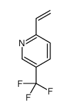 5-(Trifluoromethyl)-2-vinylpyridine structure