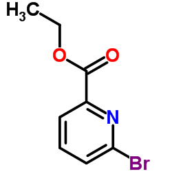 Ethyl 6-bromo-2-pyridinecarboxylate structure