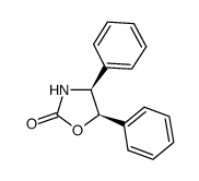 (4S,5R)-CIS-4,5-DIPHENYLOXAZOLIDIN-2-ONE Structure