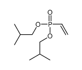 1-[ethenyl(2-methylpropoxy)phosphoryl]oxy-2-methylpropane Structure