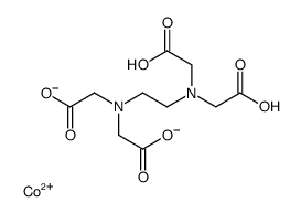 EDTA, DISODIUM COBALTOUS SALT Structure