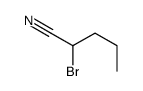 2-bromopentanenitrile Structure