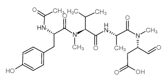 ac-tyr-(nme)val-ala-(nme)asp-cho Structure