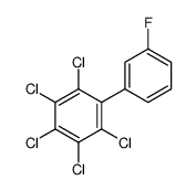 3'-FLUORO-2,3,4,5,6-PENTACHLOROBIPHENYL structure