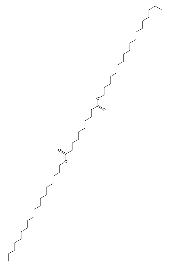 dioctadecyl decanedioate Structure