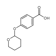 4-(3,4,5,6-tetrahydropyran-2-yloxy)benzoic acid Structure