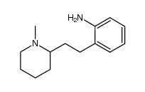 2-(ortho-aminophenethyl)-1-methylpiperidine结构式