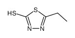 5-ethyl-3H-1,3,4-thiadiazole-2-thione Structure