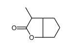 3-methyl-3,3a,4,5,6,6a-hexahydrocyclopenta[b]furan-2-one Structure