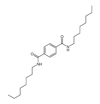 1-N,4-N-dioctylbenzene-1,4-dicarboxamide结构式