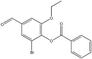 2-bromo-6-ethoxy-4-formylphenyl benzoate图片