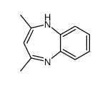 2,4-dimethyl-1H-1,5-benzodiazepine结构式