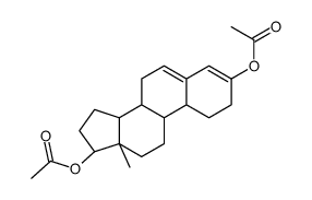 ESTR-3,5-DIENE-3,17-DIOL,DIACETATE Structure