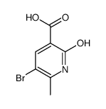 5-溴-2-羟基-6-甲基吡啶-3-羧酸图片