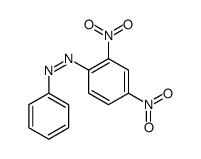 (2,4-Dinitrophenyl)phenyl-diazene Structure