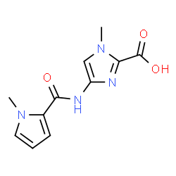 1H-Imidazole-2-carboxylicacid,1-methyl-4-[[(1-methyl-1H-pyrrol-2- Structure