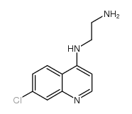 1,2-Ethanediamine,N1-(7-chloro-4-quinolinyl)- Structure