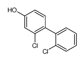 3-chloro-4-(2-chlorophenyl)phenol结构式