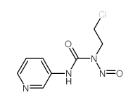 1-(2-chloroethyl)-1-nitroso-3-pyridin-3-yl-urea结构式