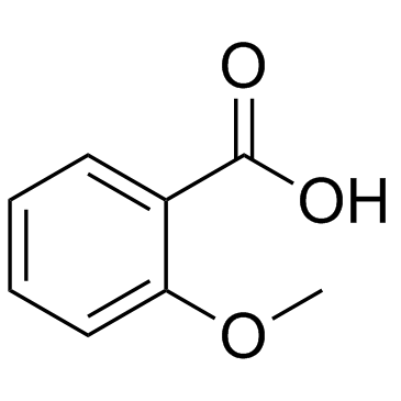 邻甲氧基苯甲酸结构式