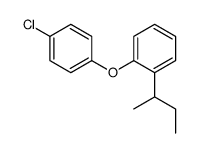 1-butan-2-yl-2-(4-chlorophenoxy)benzene Structure