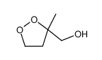 (3-methyldioxolan-3-yl)methanol Structure