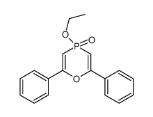 4-ethoxy-2,6-diphenyl-1,4λ5-oxaphosphinine 4-oxide Structure