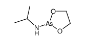 N-propan-2-yl-1,3,2-dioxarsolan-2-amine结构式