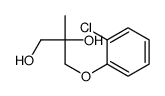 3-(o-Chlorophenoxy)-2-methyl-1,2-propanediol结构式