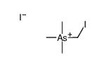 iodomethyl(trimethyl)arsanium,iodide Structure