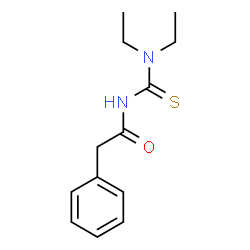 N-[(diethylamino)carbonothioyl]-2-phenylacetamide结构式