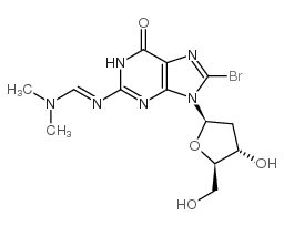 8-BROMO-N2-(DIMETHYLAMINOMETHYLIDENE)-2'-DEOXYGUANOSINE picture