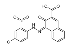 4-[(4-chloro-2-nitrophenyl)azo]-3-hydroxy-2-naphthoic acid结构式