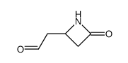 4-(2-oxoethyl)-2-azetidinone结构式