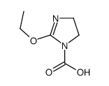 1H-Imidazole-1-carboxylicacid,2-ethoxy-4,5-dihydro-(9CI) Structure