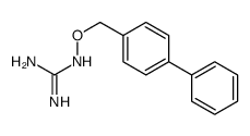 Guanidine, ((1,1'-biphenyl)-4-ylmethoxy)- Structure