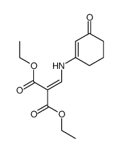 diethyl N-(3-keto-1-cyclohexen-1-yl)aminomethylenemalonate结构式